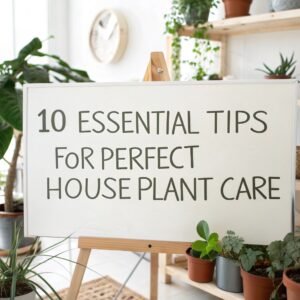 🌿 10 Essential Tips for Perfect House Plant Care